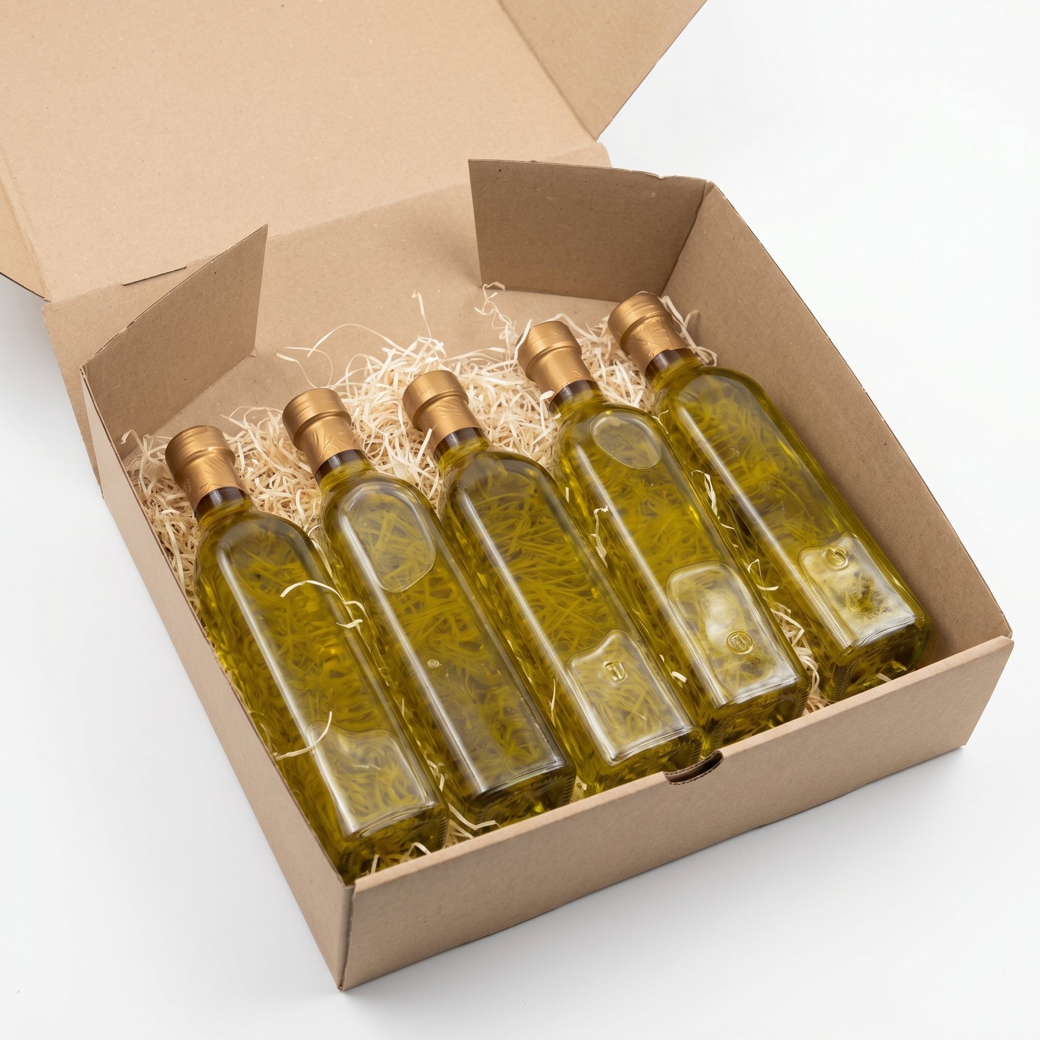 Aceite de Oliva Extra Virgen x5 500ml Botella Vidrio